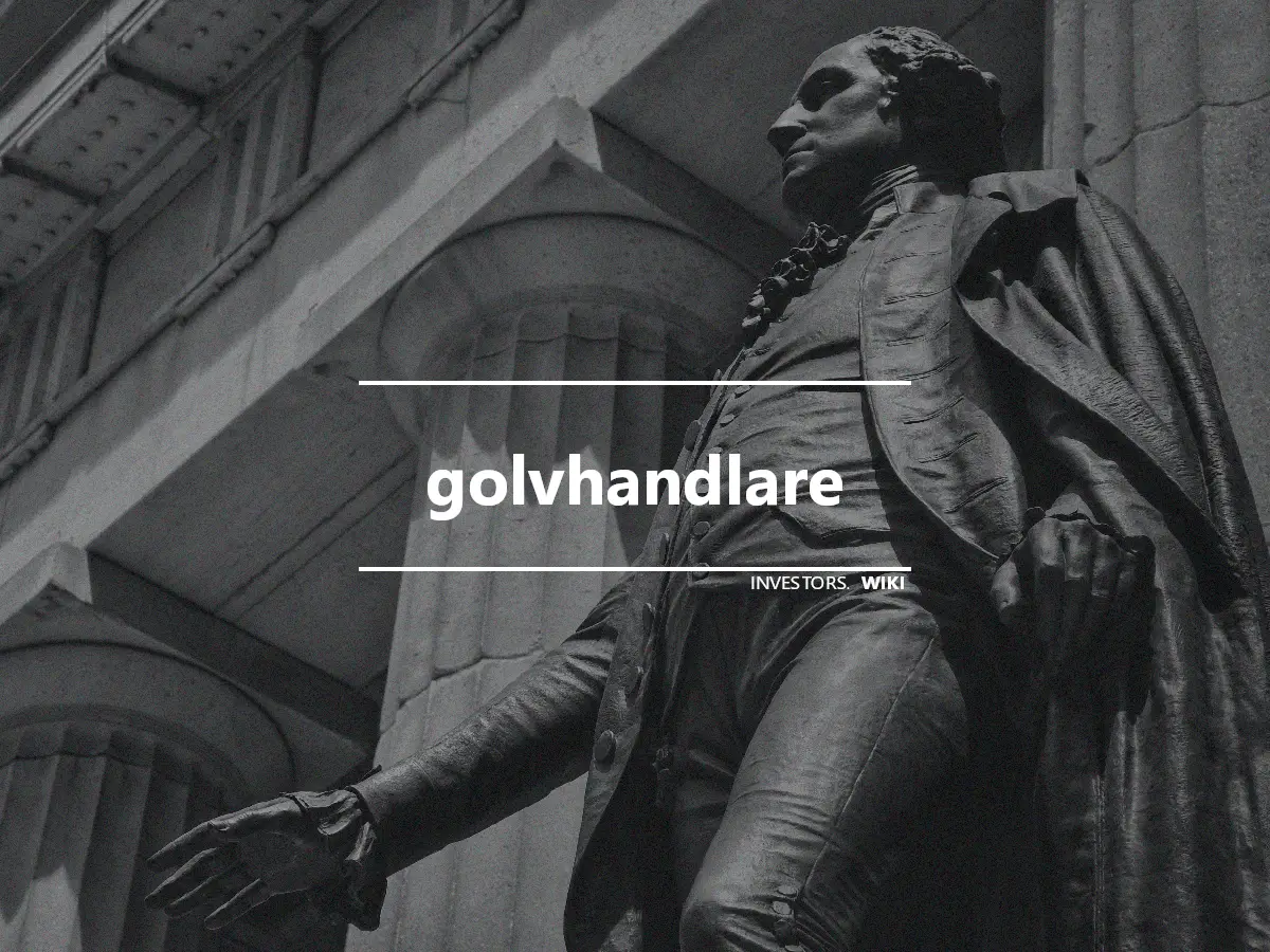 golvhandlare