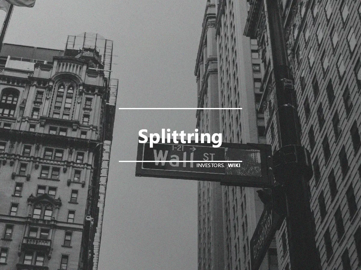 Splittring