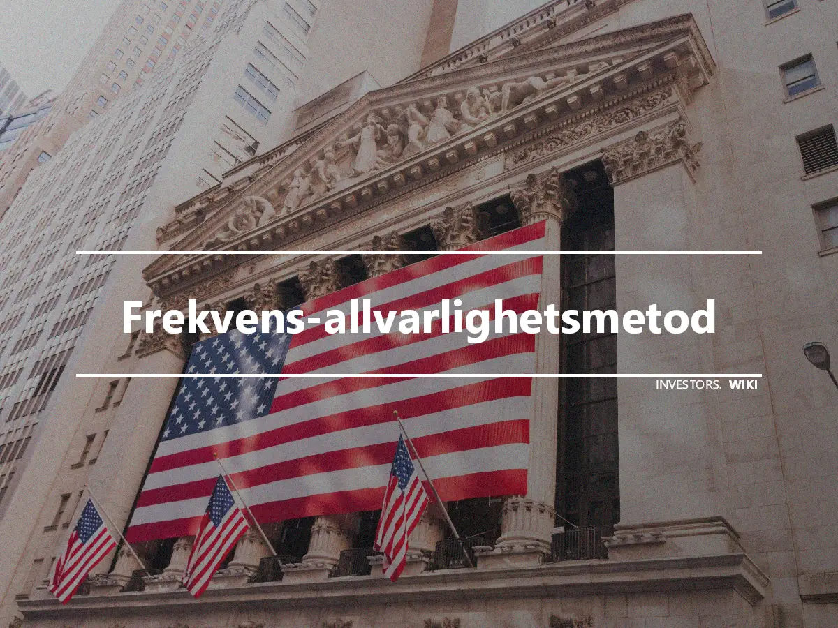 Frekvens-allvarlighetsmetod