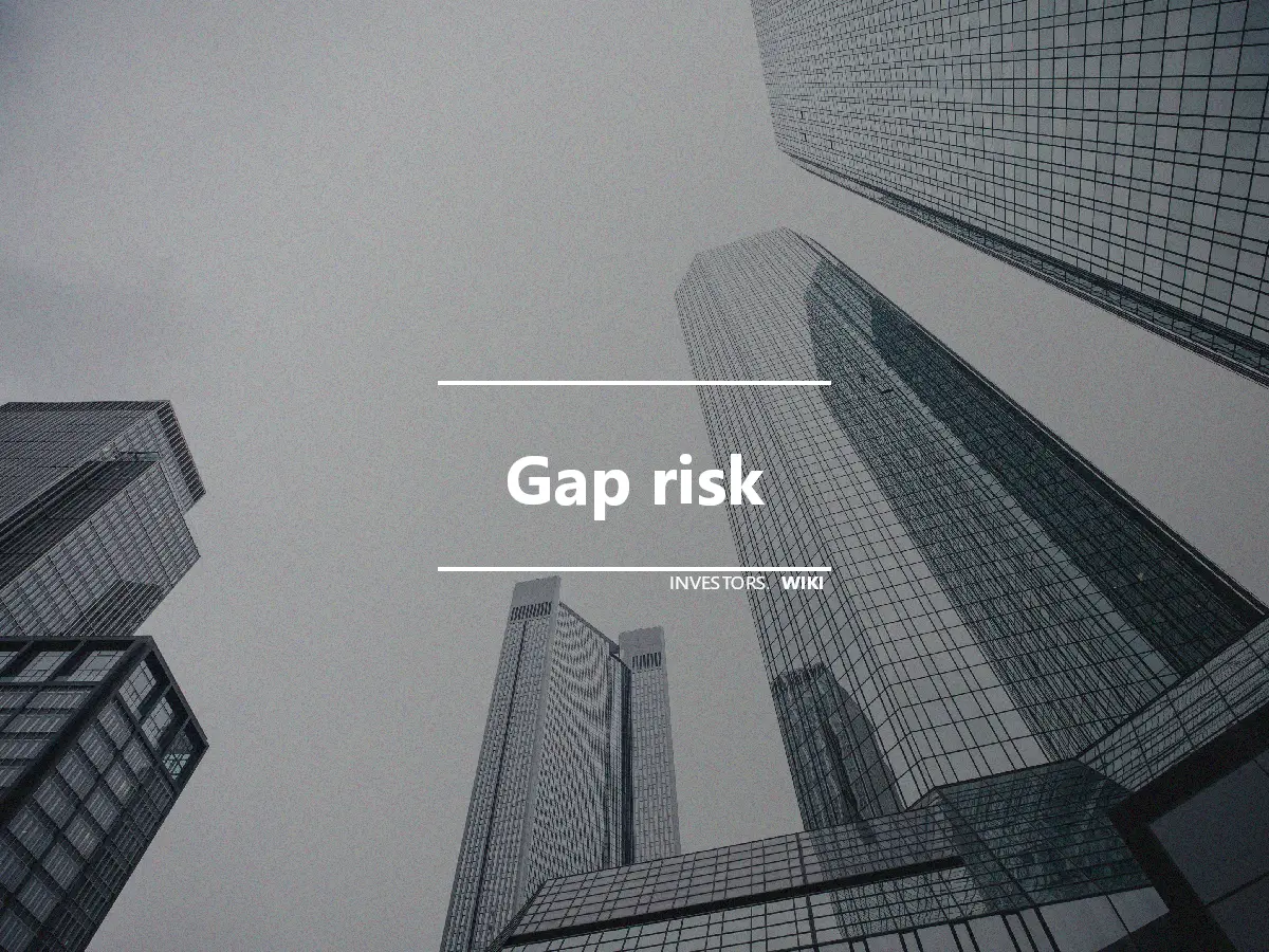 Gap risk