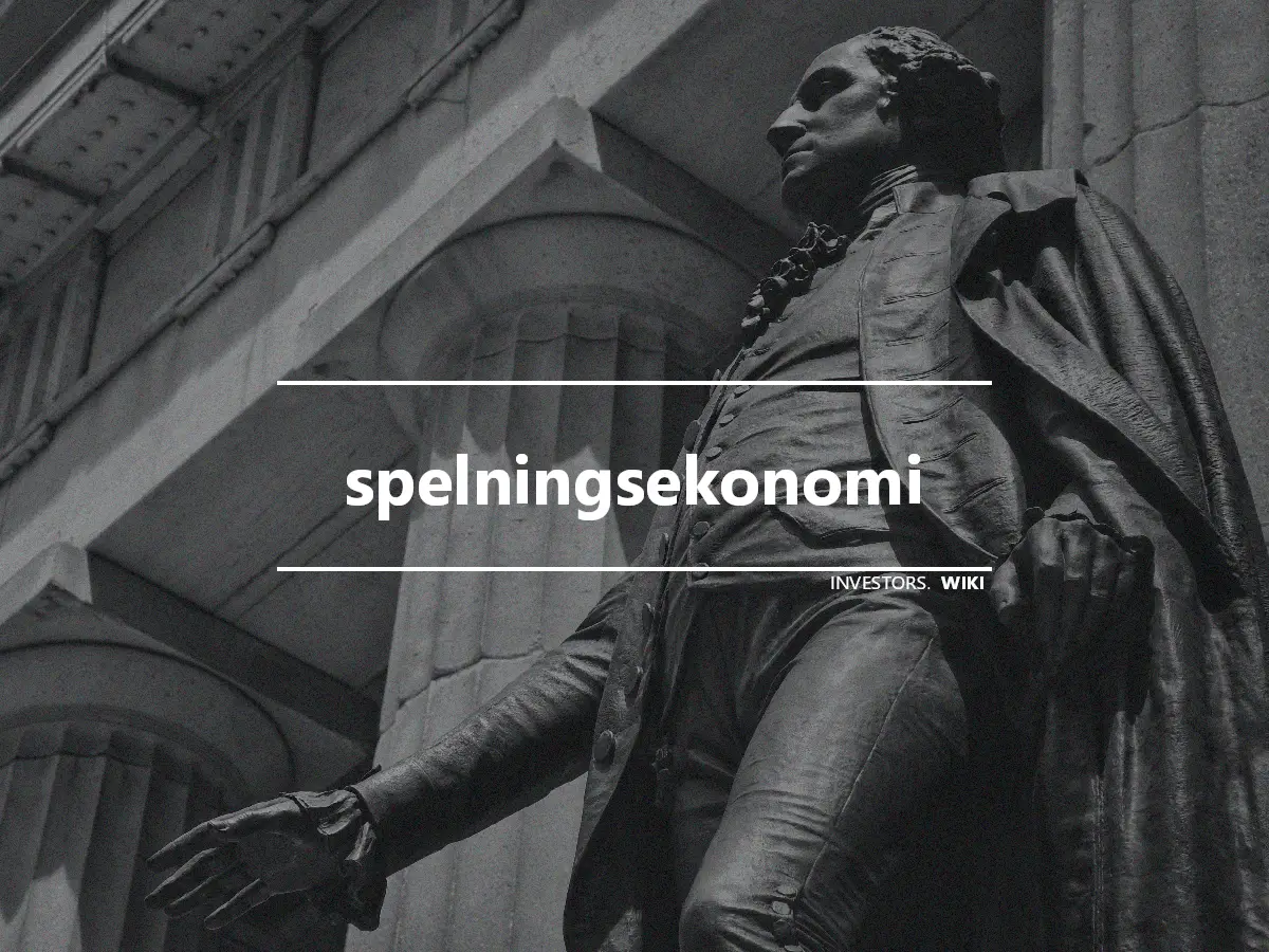 spelningsekonomi