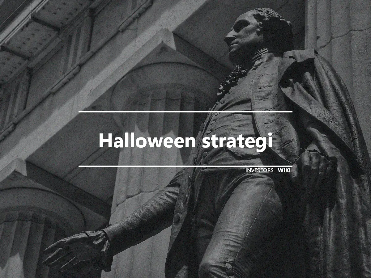 Halloween strategi
