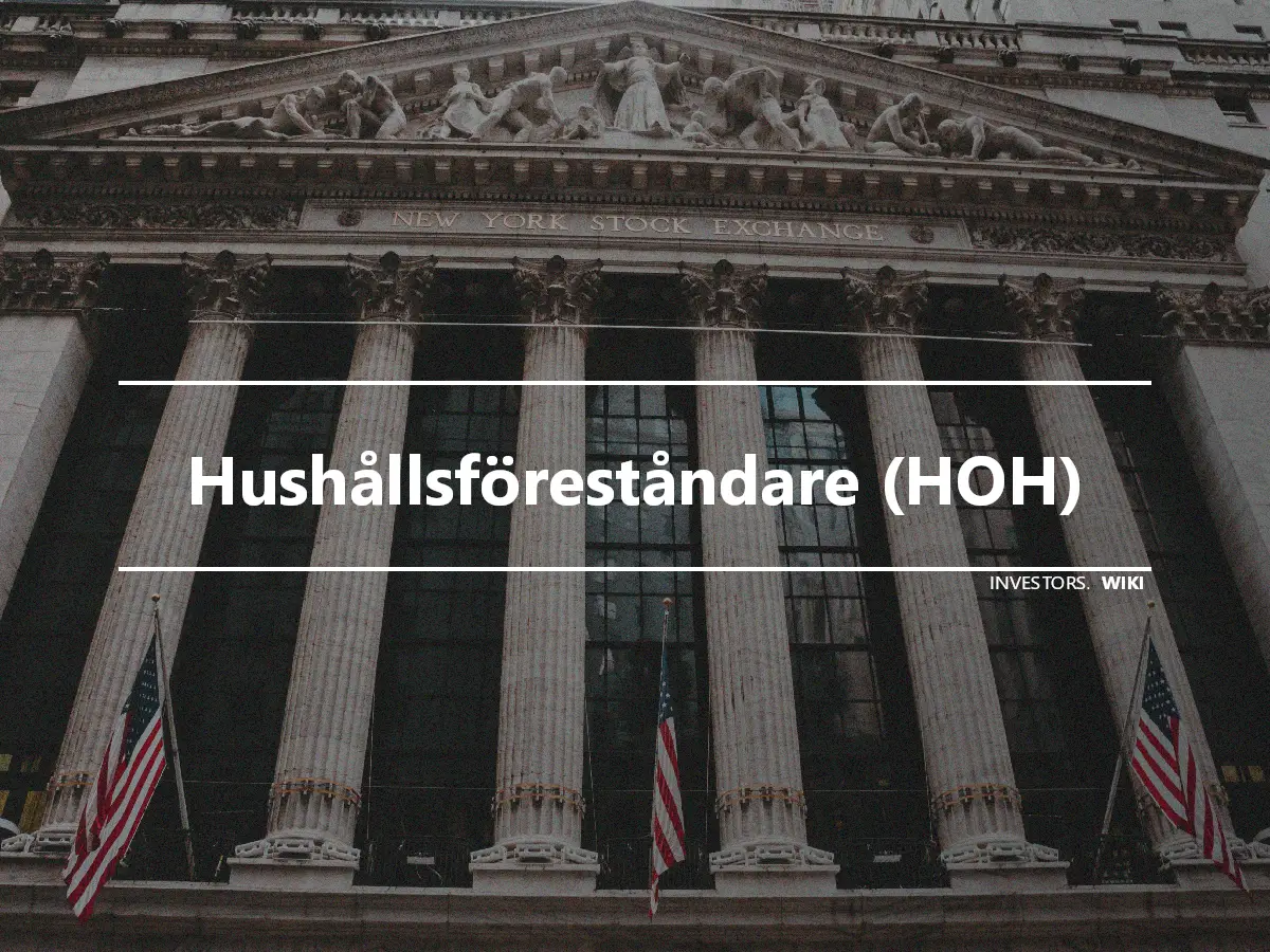 Hushållsföreståndare (HOH)