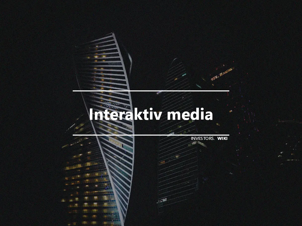 Interaktiv media