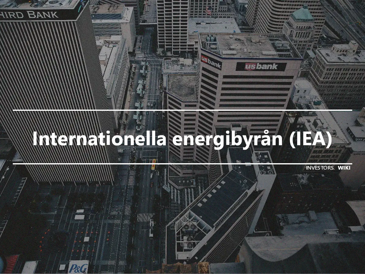 Internationella energibyrån (IEA)