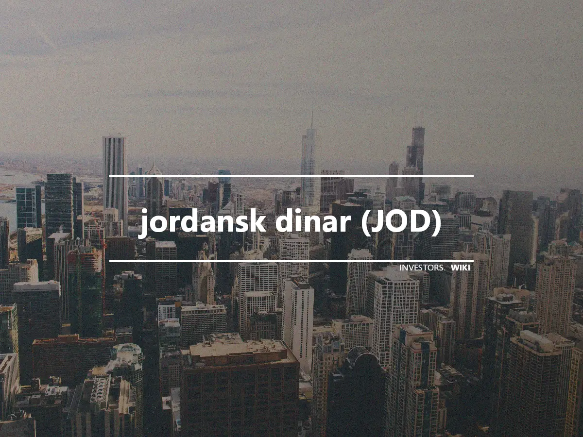 jordansk dinar (JOD)