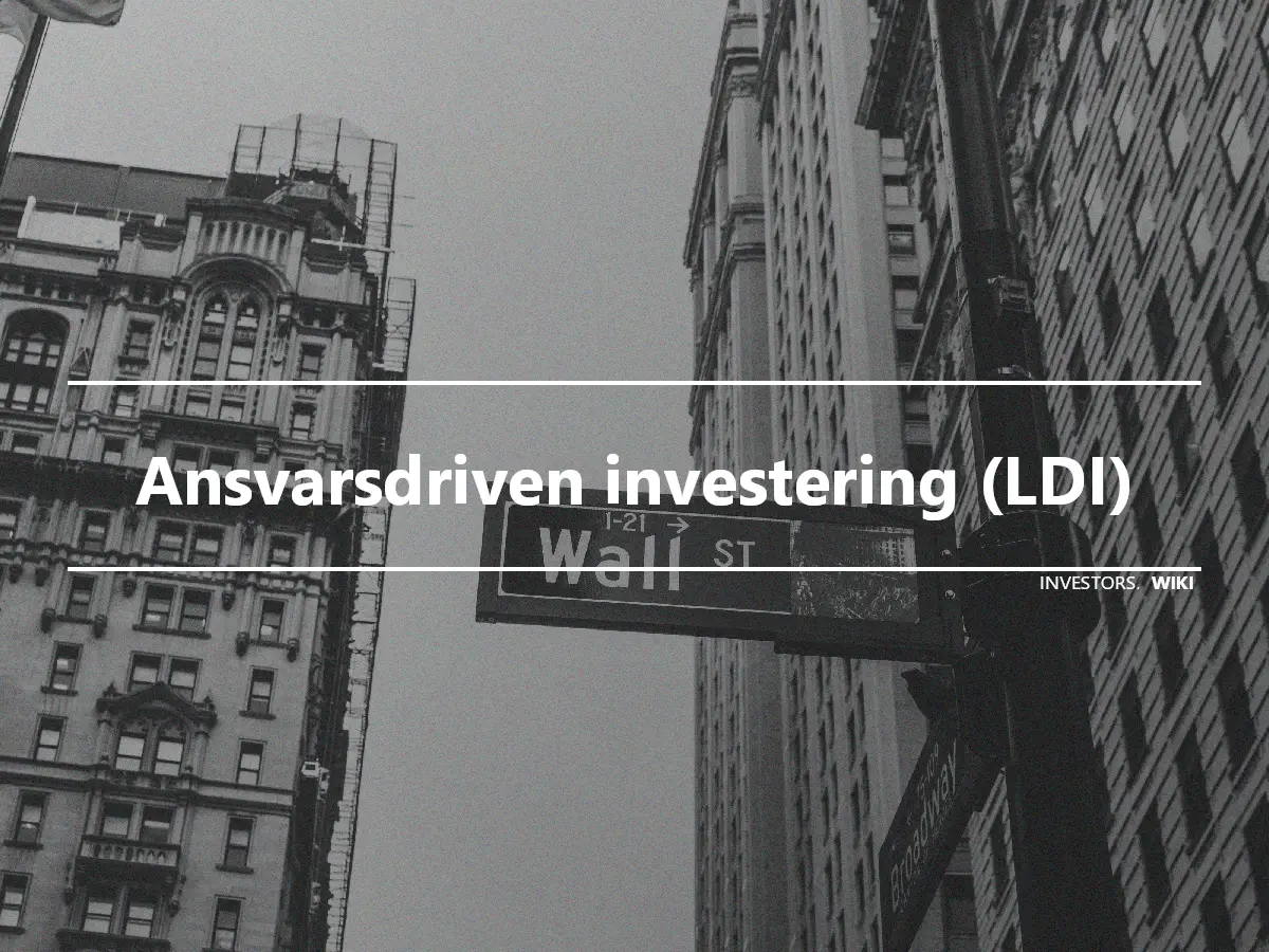 Ansvarsdriven investering (LDI)