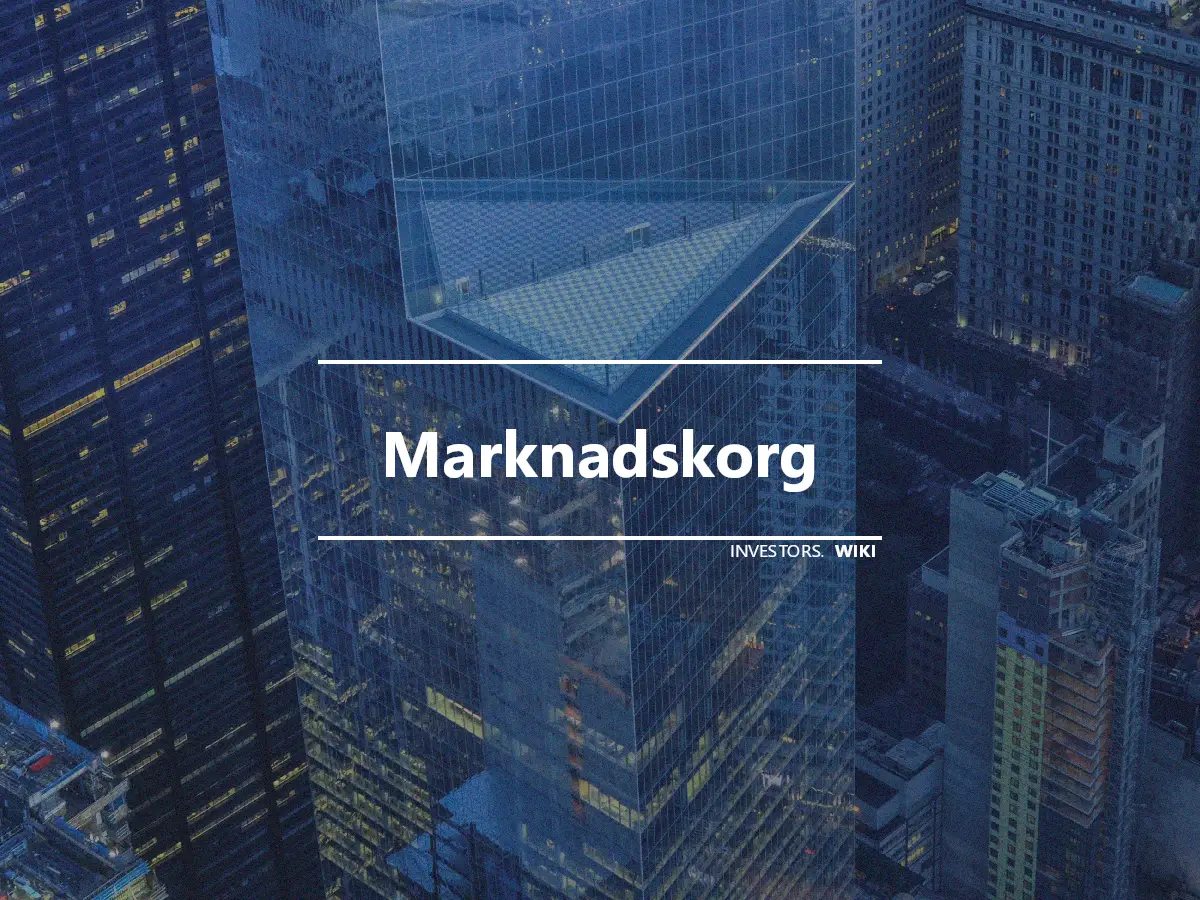 Marknadskorg