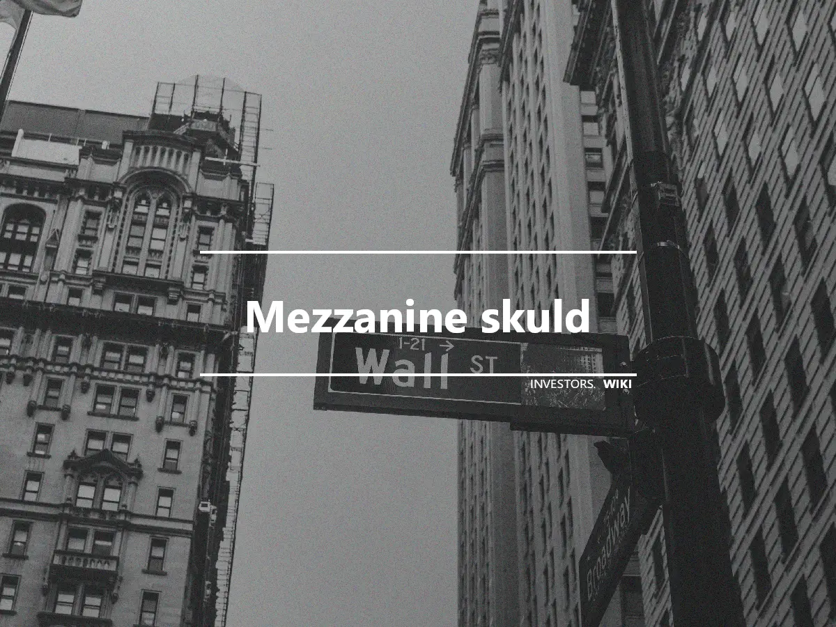 Mezzanine skuld