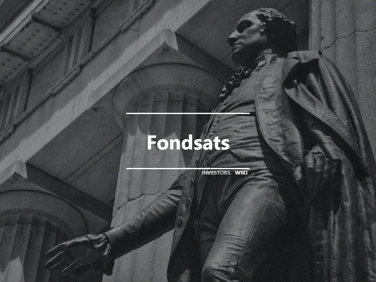 Fondsats