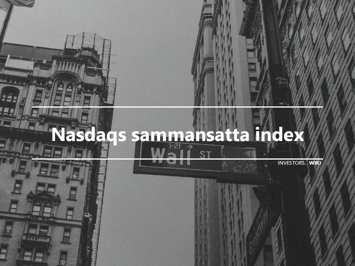 Nasdaqs sammansatta index