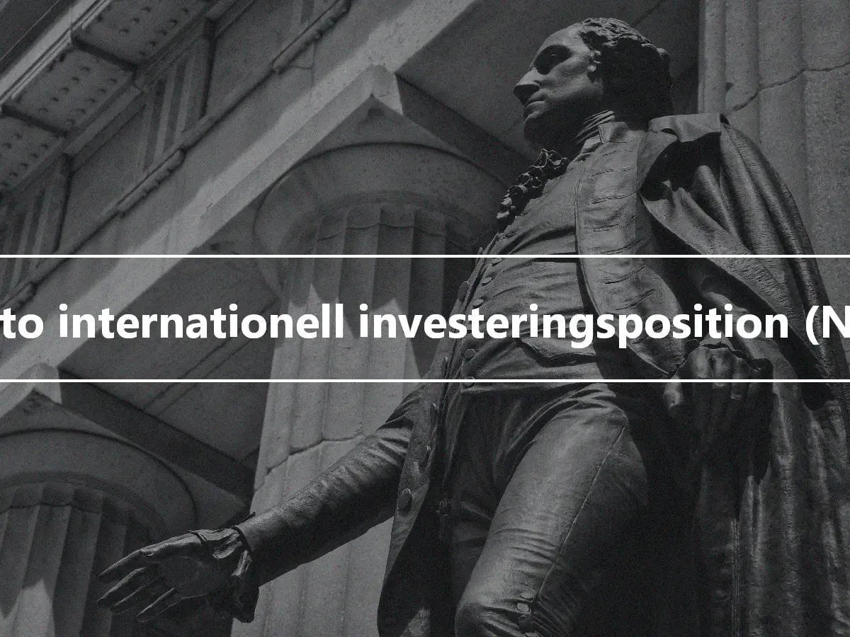 Netto internationell investeringsposition (NIIP)