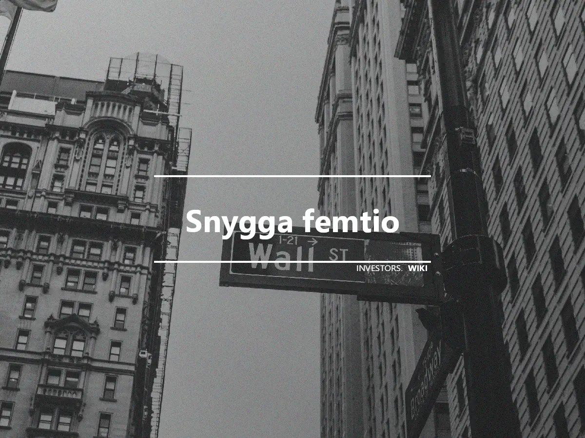 Snygga femtio