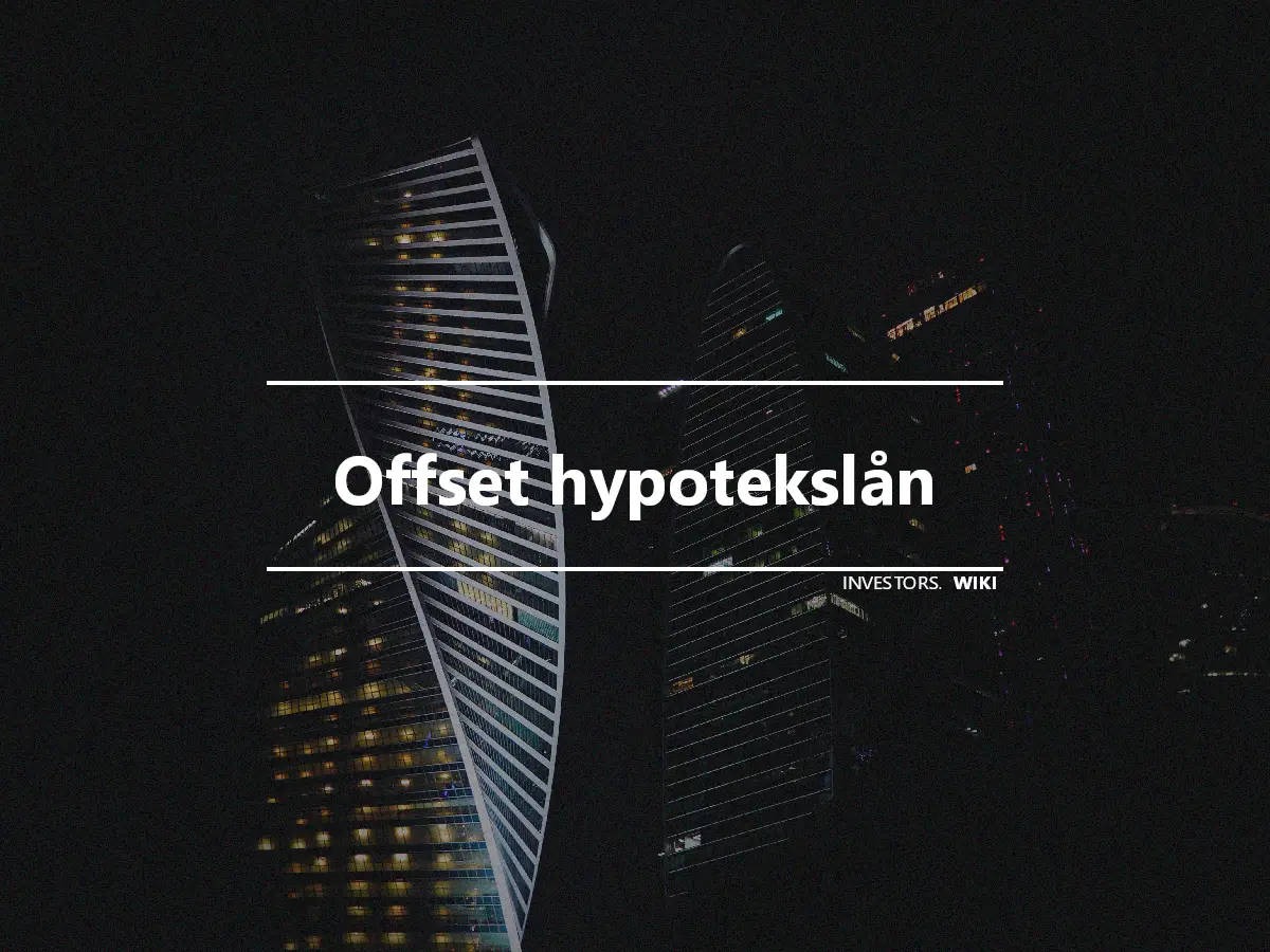 Offset hypotekslån