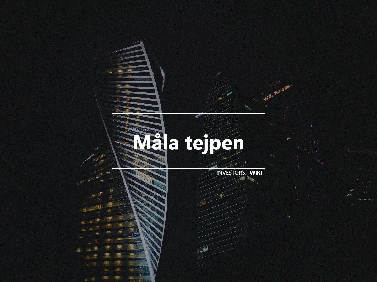 Måla tejpen