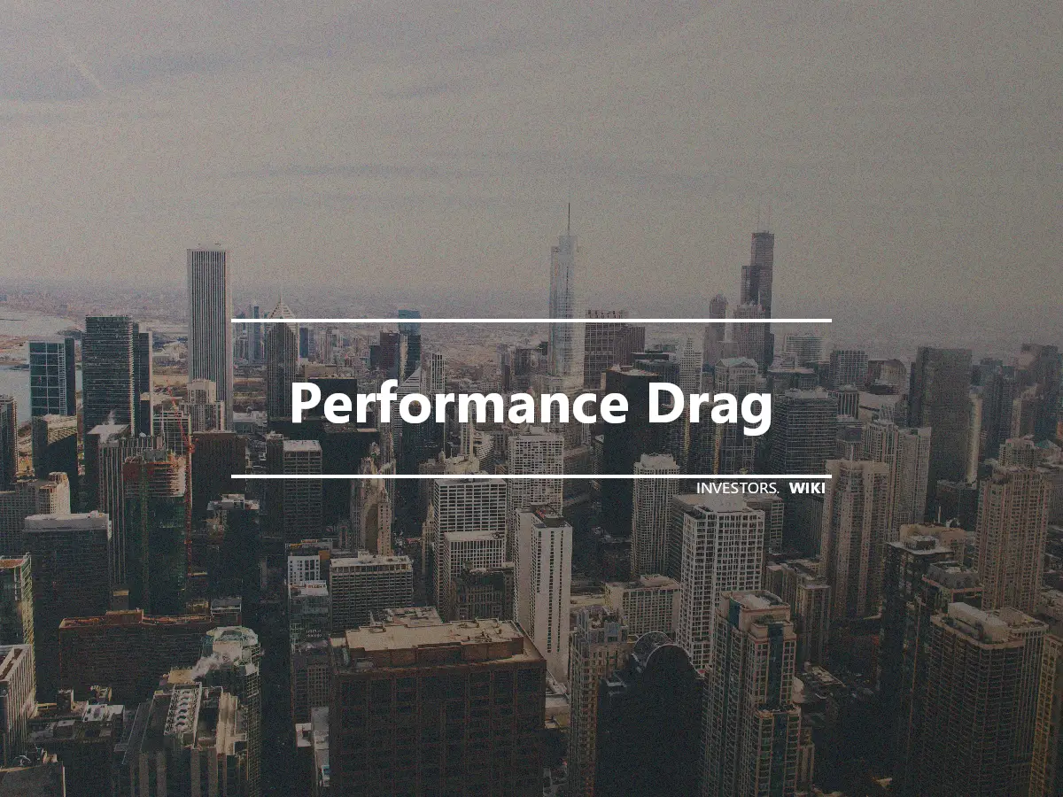 Performance Drag