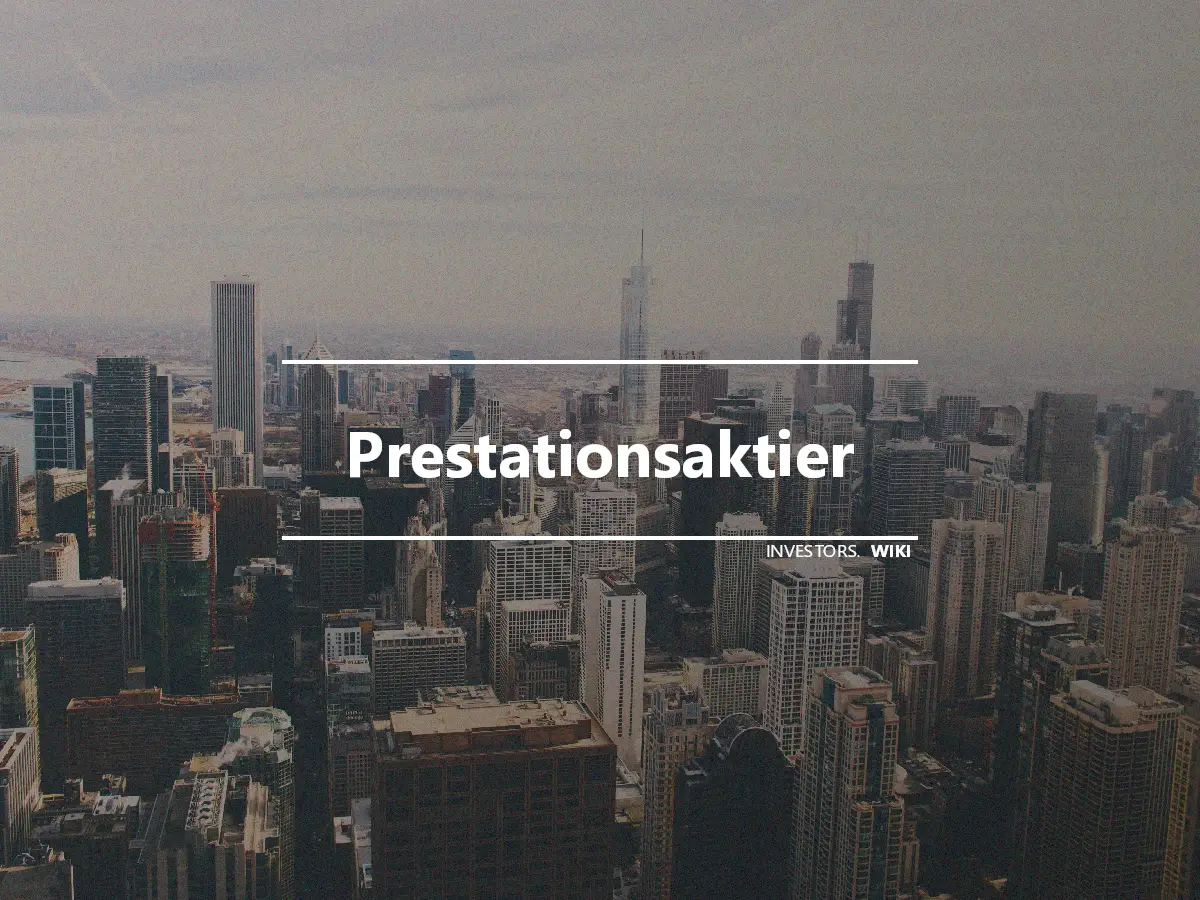 Prestationsaktier