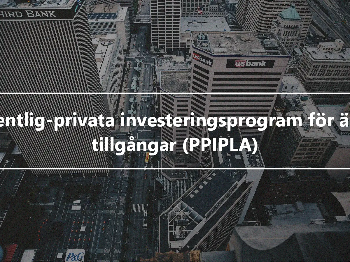 Offentlig-privata investeringsprogram för äldre tillgångar (PPIPLA)