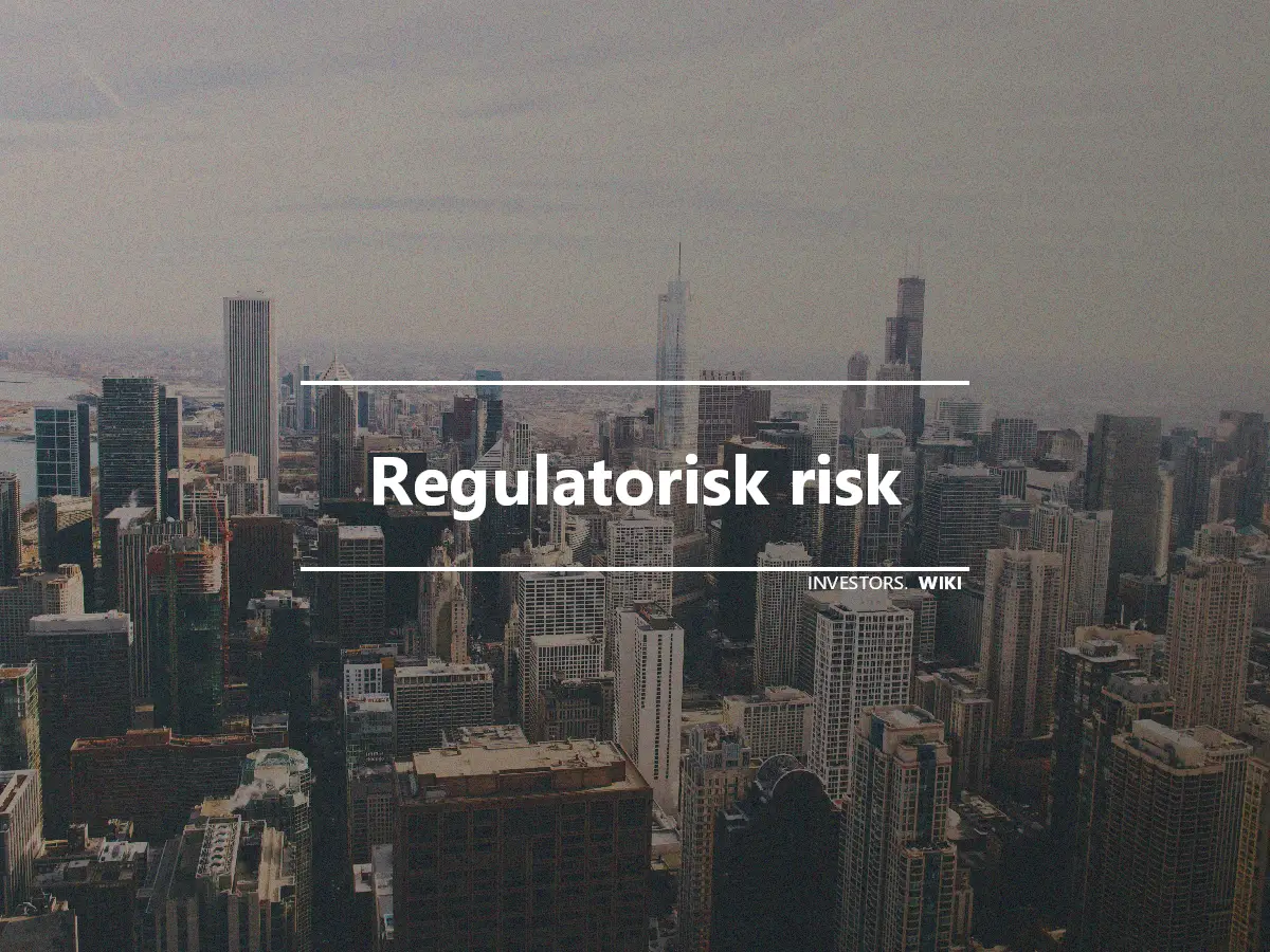 Regulatorisk risk