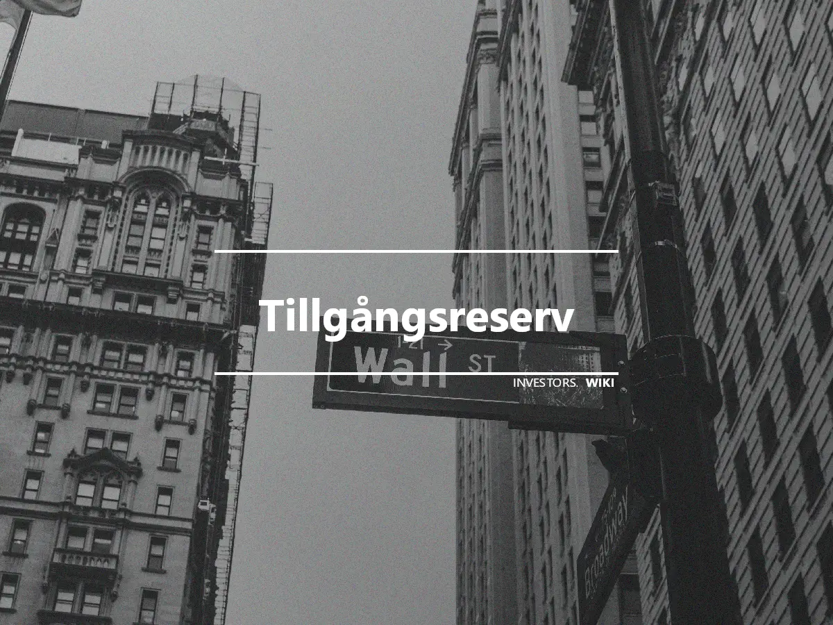 Tillgångsreserv