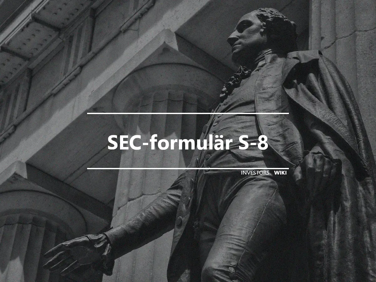 SEC-formulär S-8