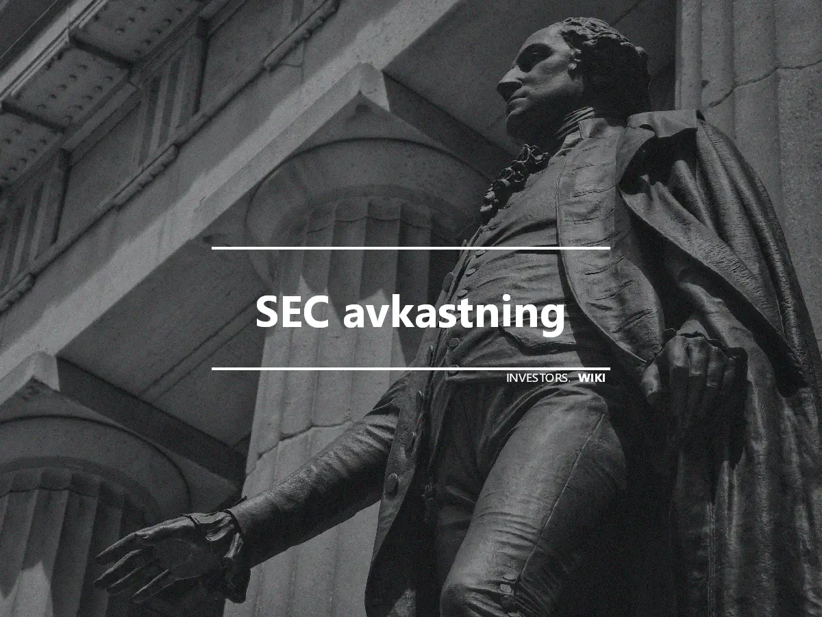 SEC avkastning