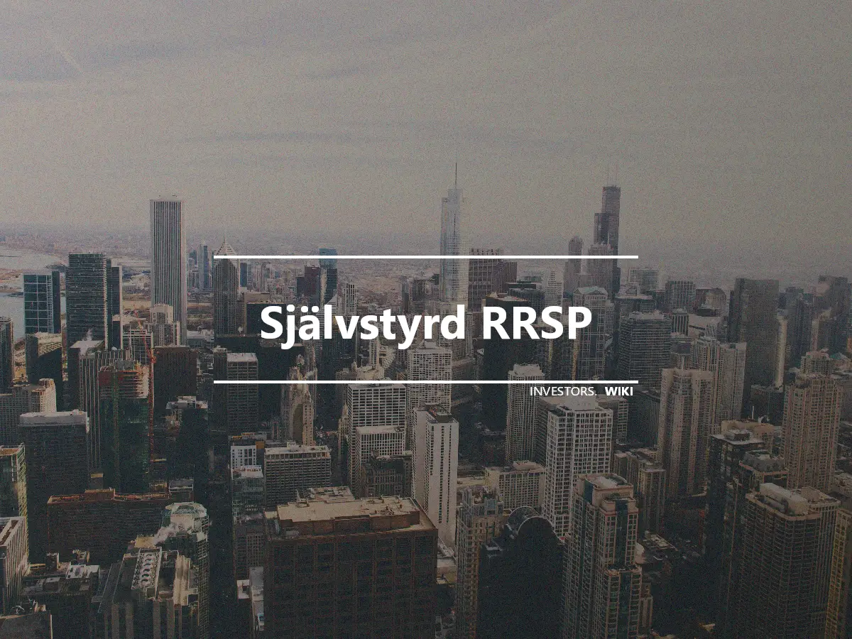 Självstyrd RRSP