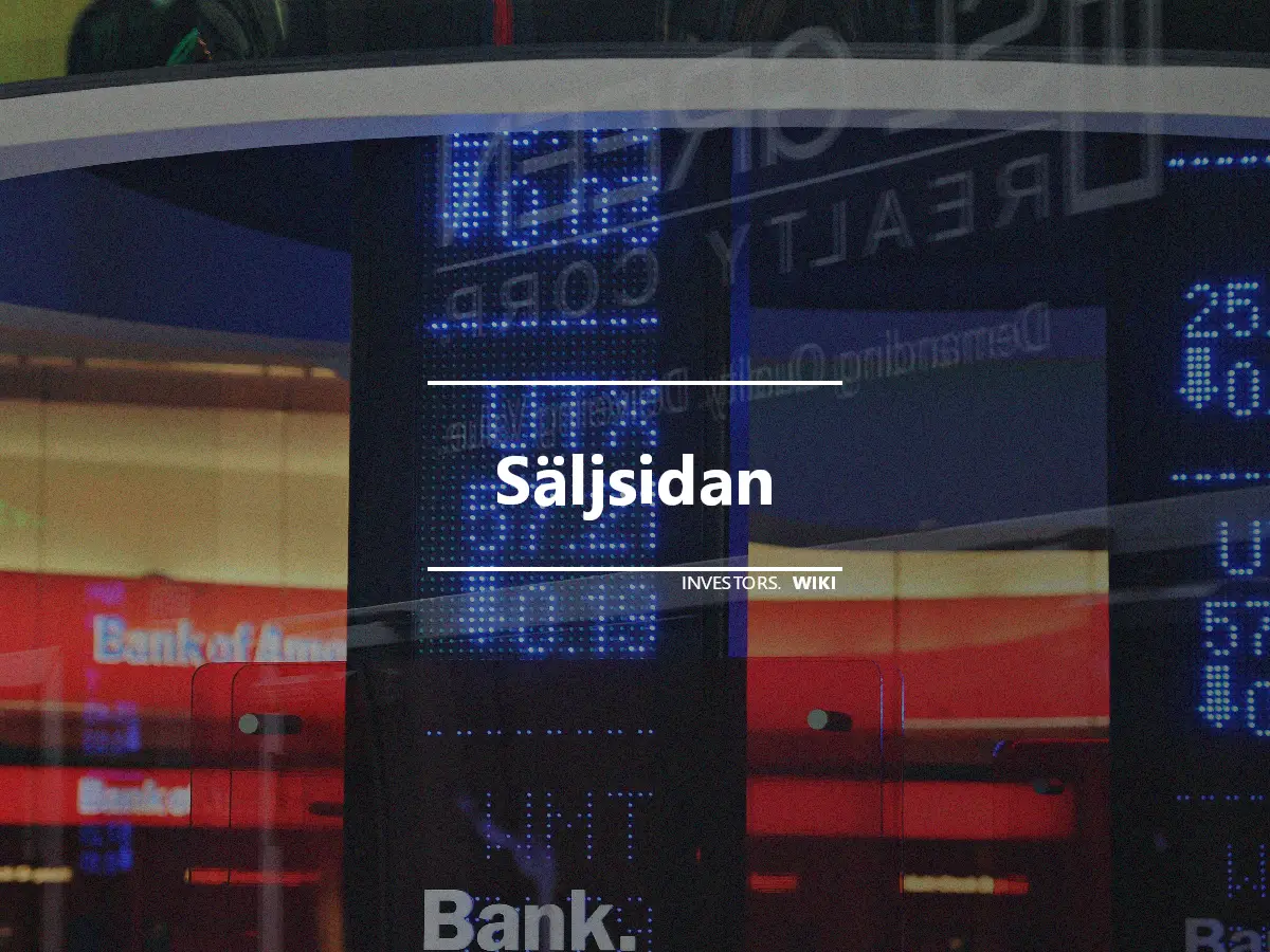 Säljsidan