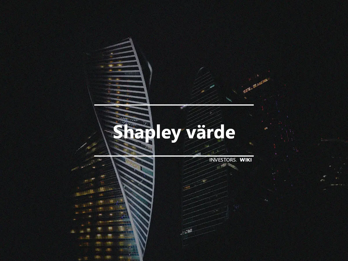 Shapley värde