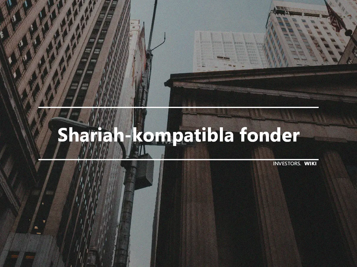 Shariah-kompatibla fonder