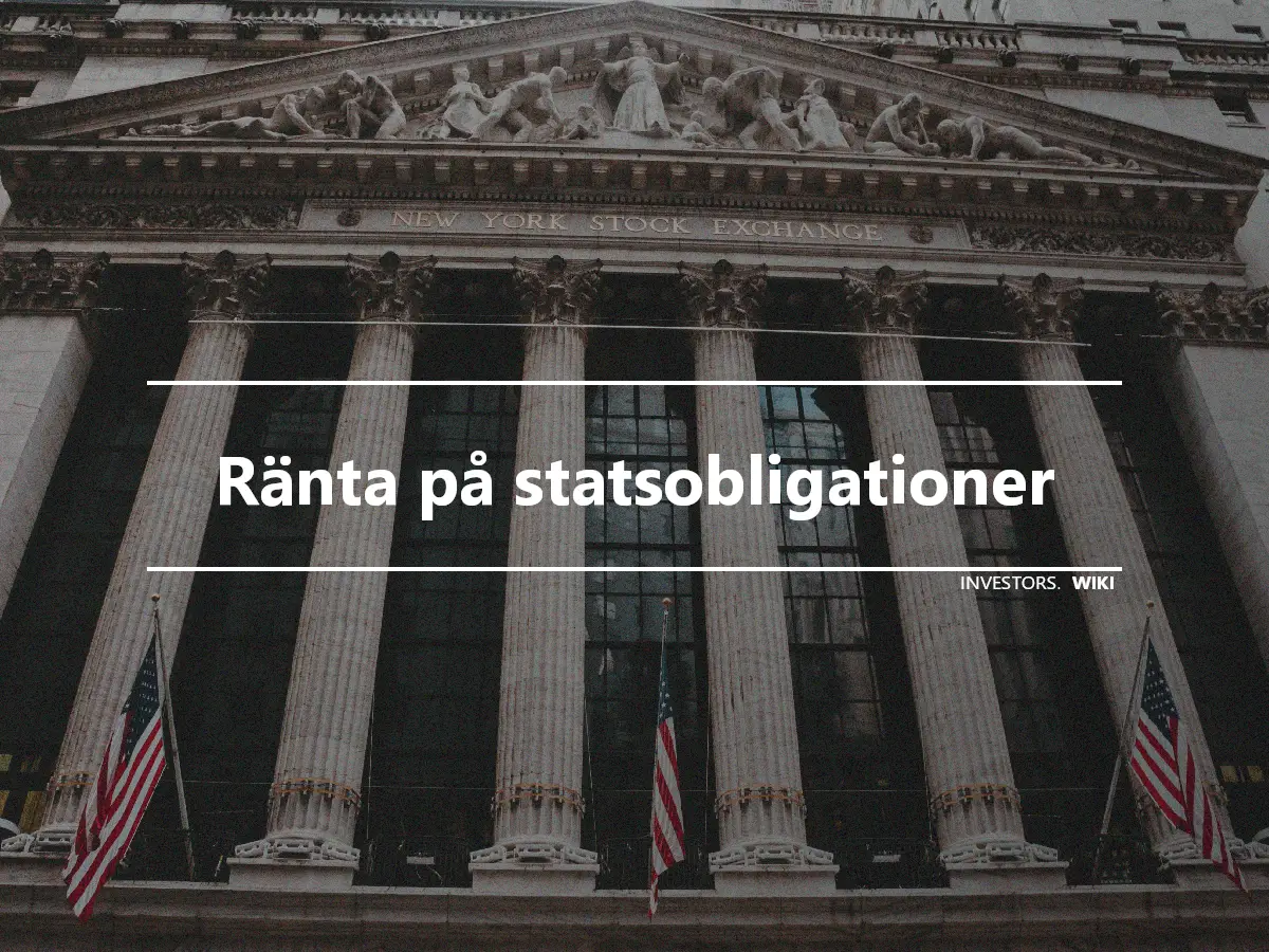 Ränta på statsobligationer