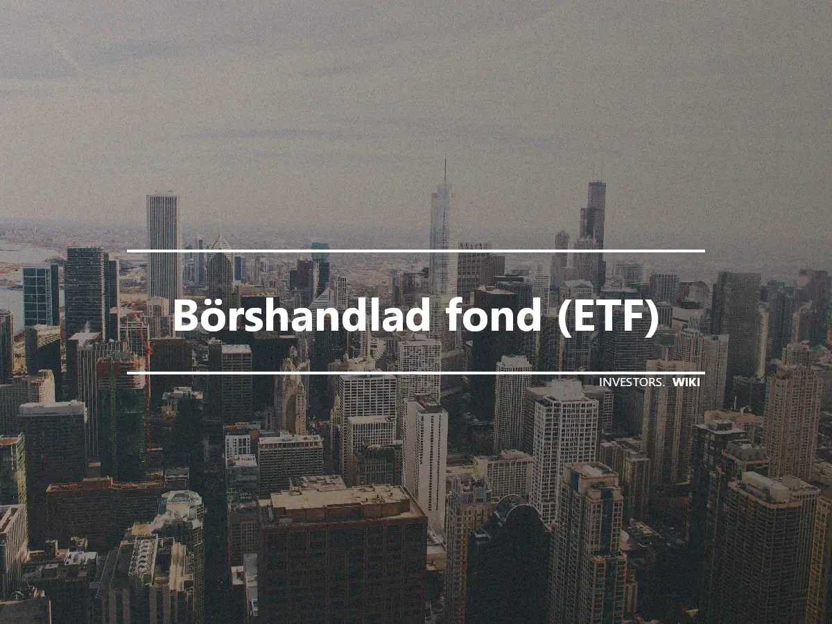 Börshandlad fond (ETF)