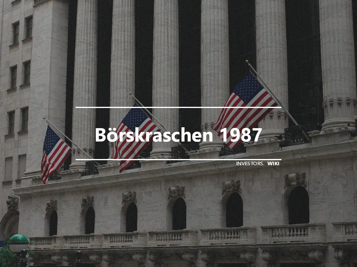 Börskraschen 1987