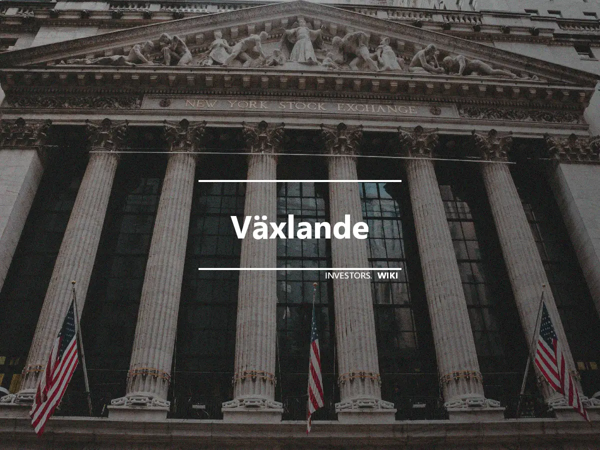 Växlande