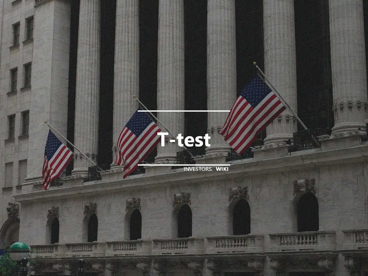 T-test