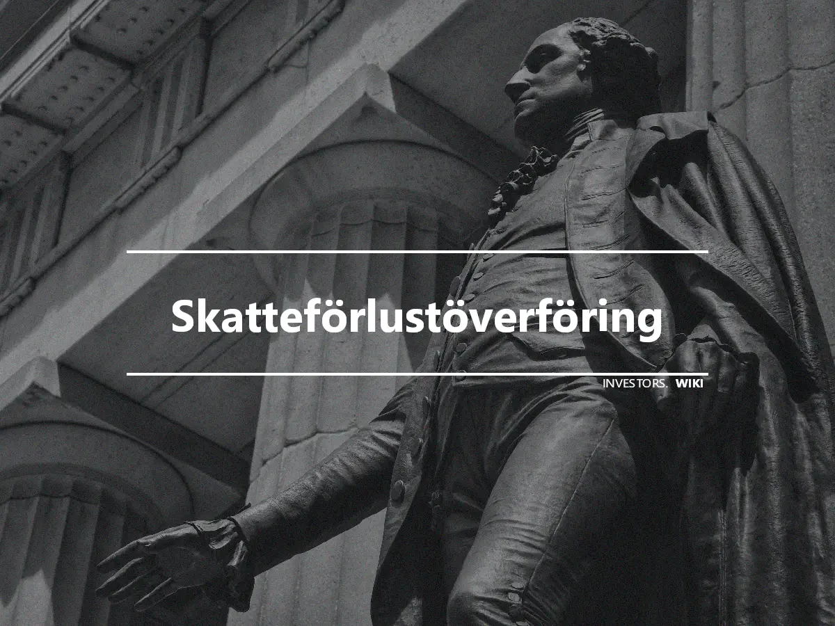 Skatteförlustöverföring