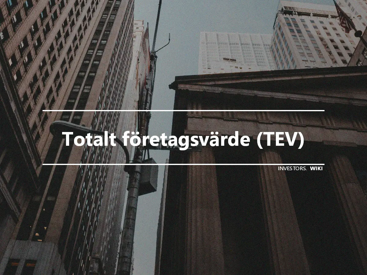 Totalt företagsvärde (TEV)