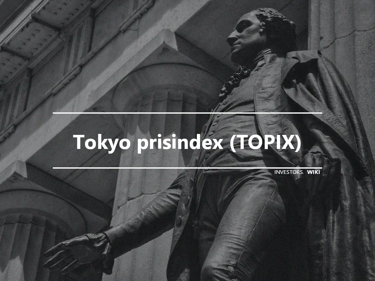 Tokyo prisindex (TOPIX)