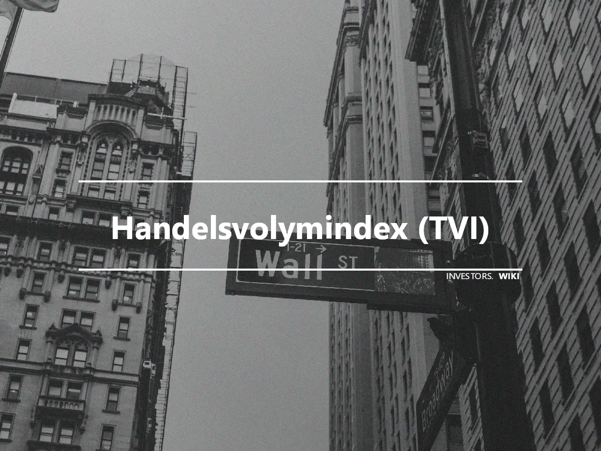 Handelsvolymindex (TVI)