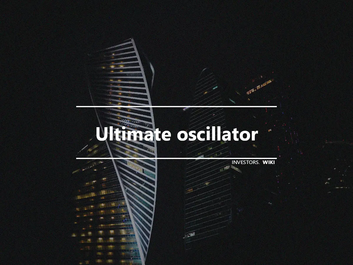 Ultimate oscillator