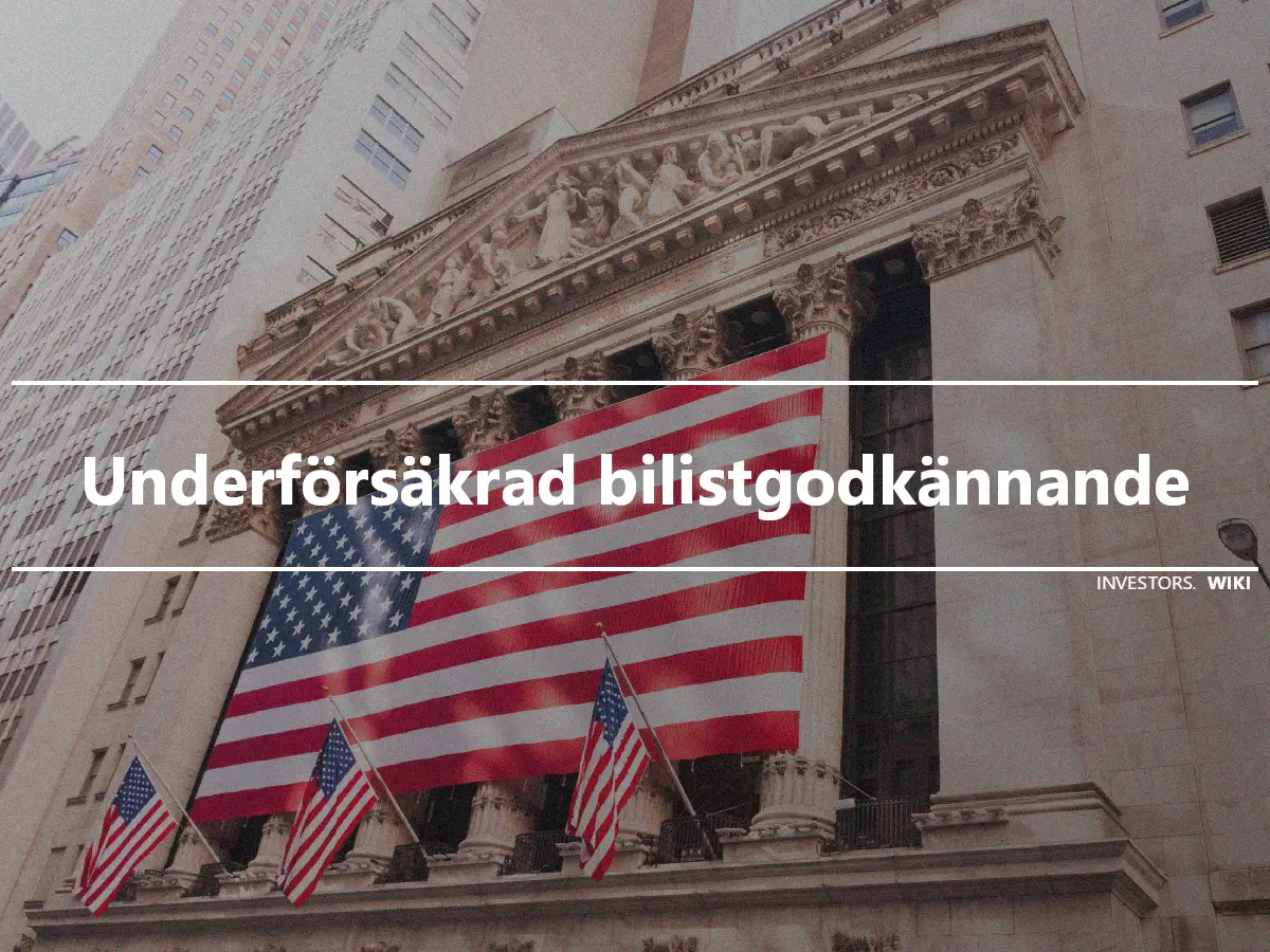 Underförsäkrad bilistgodkännande