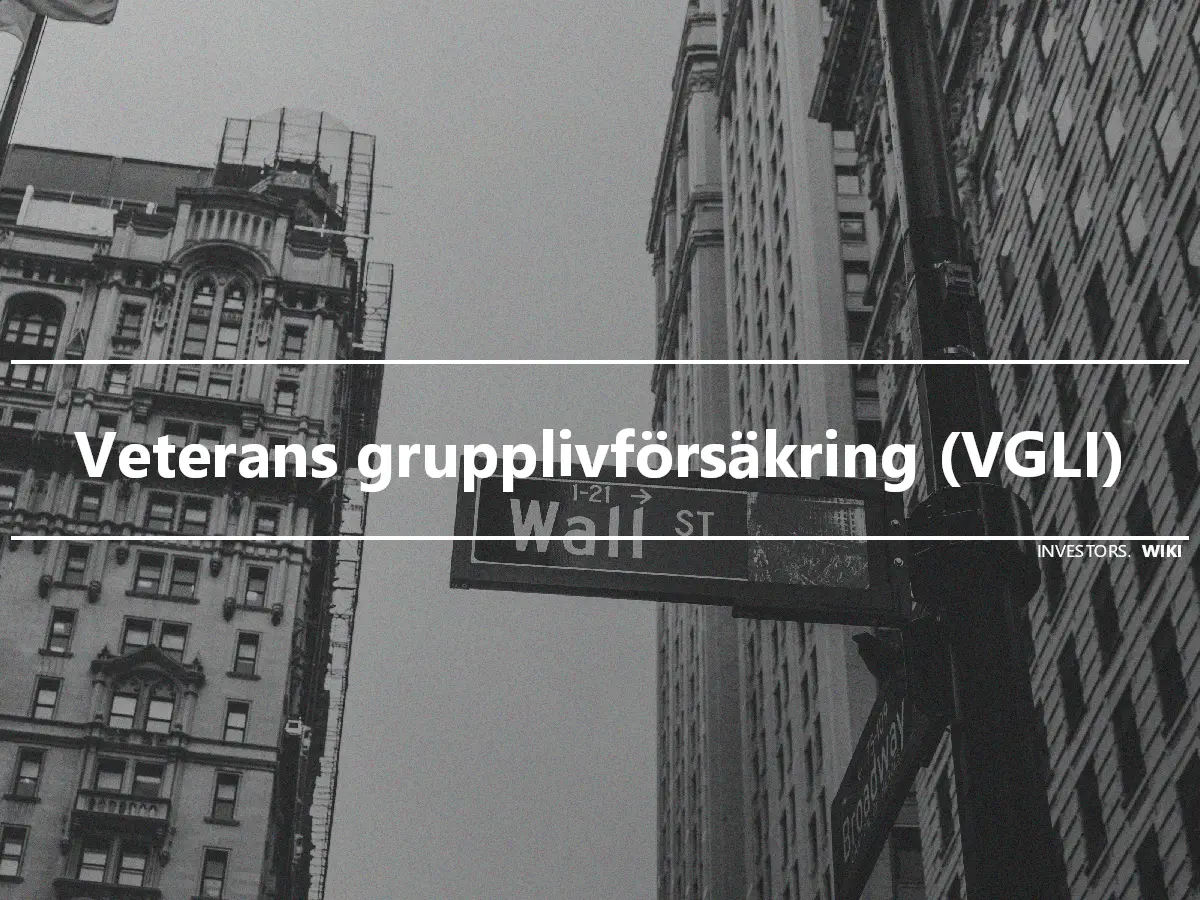 Veterans grupplivförsäkring (VGLI)