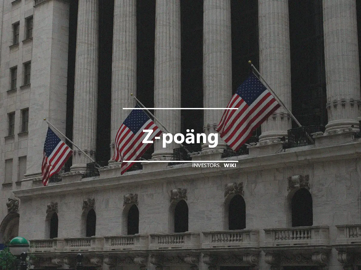 Z-poäng