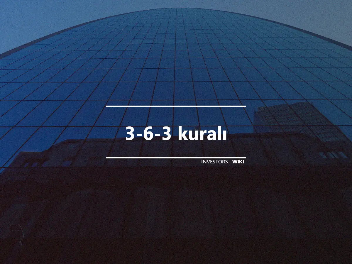 3-6-3 kuralı