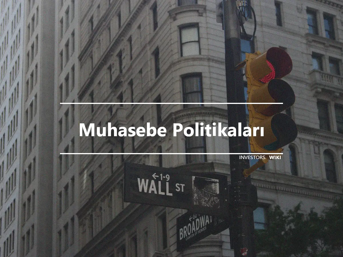 Muhasebe Politikaları