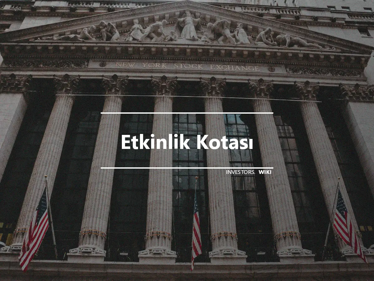 Etkinlik Kotası