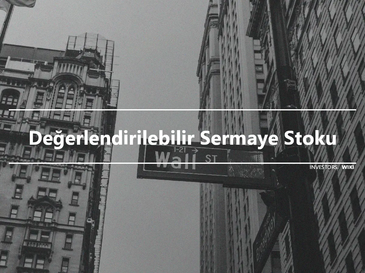 Değerlendirilebilir Sermaye Stoku