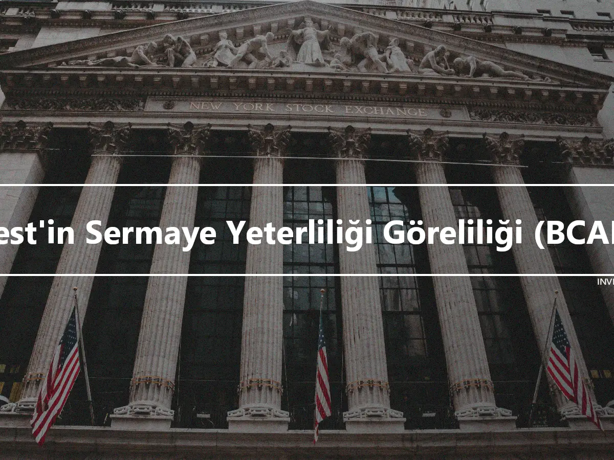 Best'in Sermaye Yeterliliği Göreliliği (BCAR)