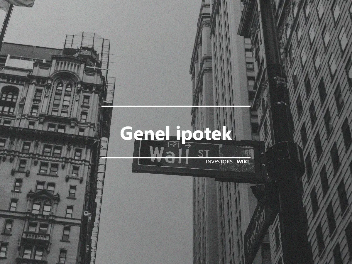Genel ipotek