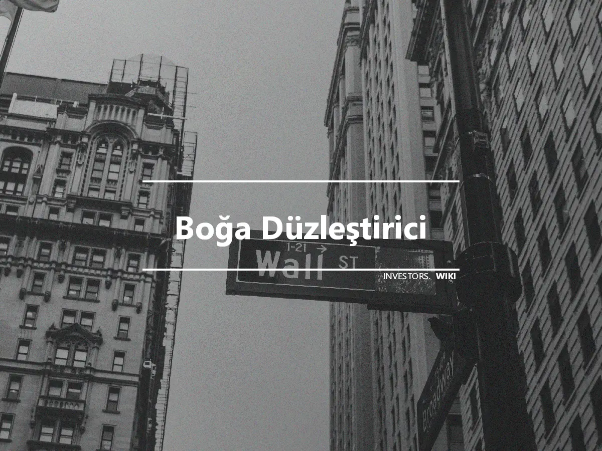 Boğa Düzleştirici